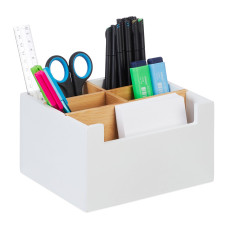 Organizér na stôl s 5 priehradkami RD47983, biely Organizér na stôl s 5 priehradkami RD47983, biely