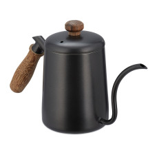 Kovový čajník s drevenou rukoväťou RD44120, čierny 550 ml Kovový čajník s drevenou rukoväťou RD44120, čierny 550 ml