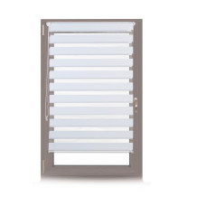 Dvojitá roleta na okno Klemmfix RD21306, biela 85 x 156cm