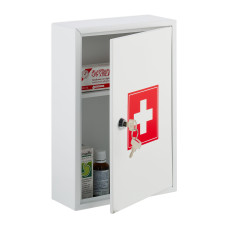 Lekárnička s 2 priehradkami, biela RD45332