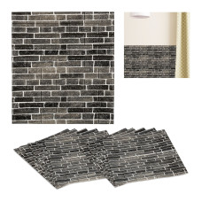 Samolepiace 3D panely s kamenným vzhľadom RD32610 D, 10 ks