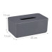 Box na vreckovky Relaxdays RD46931 sivý bambusové veko Box na vreckovky Relaxdays RD46931 sivý bambusové veko