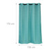 Sada 2 závesov so vzorom RD33773, zelená 175 x 135 cm