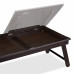 Stolík na notebook do postele Bambusový hnedý, RD3243