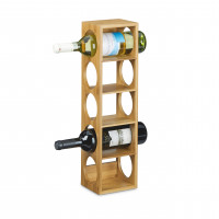 Bambusový stojan na víno na 5 fliaš, RD0332