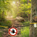Bariérová plastová reťaz RD49682, 10m 