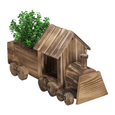 Ozdobný kvetináč RD37617, parná lokomotíva