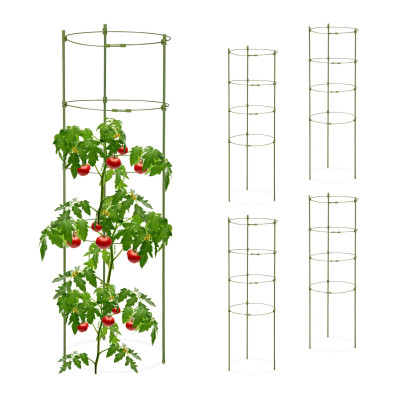 Sada popínavých opierok na paradajky a uhorky RelaxDays RD10042617, 90 cm (5 ks)