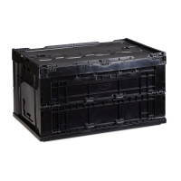 Prepravný skladací box RD22590, čierny 60 l Prepravný skladací box RD22590, čierny 60 l