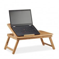 Stolík na notebook do postele Bambusový, RD2219