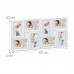 Fotorámik na fotografie RD5678, biela Fotorámik na fotografie RD5678, biela