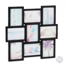 Fotorámik na 9 fotografií RD5106, čierna Fotorámik na 9 fotografií RD5106, čierna