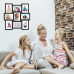 Fotorámik na 9 fotografií RD5106, čierna Fotorámik na 9 fotografií RD5106, čierna