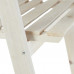 Biele drevené kvetinové schodisko, RD26328 L