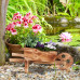Drevený dekoratívny kvetináč fúrik RelaxDays RD10034399, prírodný Drevený dekoratívny kvetináč fúrik RelaxDays RD10034399, prírodný