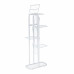 Kovový stojan na kvety 6 poschodí RD6802 biela 
