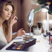 Kozmetický nástenný organizér na make up RD47929, transparentný