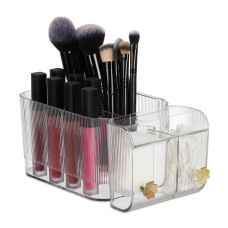 Kozmetický nástenný organizér na make up RD47929, transparentný