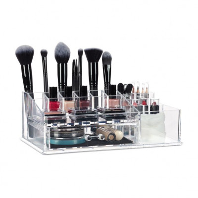 Organizér na make-up RD25099, transparentný 