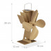 Ventilátor sporáka, svetlo hnedá RD33817 Ventilátor sporáka, svetlo hnedá RD33817