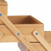 Rozkladací bambusový box na šitie RelaxDays RD10022204 – 5 priehradiek, 27 cm