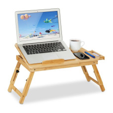 Skladací stolík na notebook bambus, RD43287