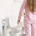 Úzka kúpeľňová skrinka so stojanom na toaletný papier RelaxDays RD35347, biela Úzka kúpeľňová skrinka so stojanom na toaletný papier RelaxDays RD35347, biela