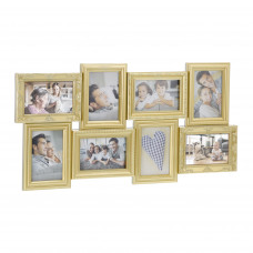 Fotorámik na 8 fotografií RD6972 zlatá 