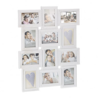 Fotorámik na 12 fotografií RD6977 biela Fotorámik na 12 fotografií RD6977 biela