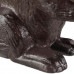 Knižná zarážka veverička z liatiny RD6401, čierna