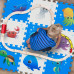 Puzzle podložka s morskými potvorkami, RD46818