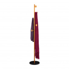 Stojan na kabáty mramor 172cm RD2758 zlatá- čierna
