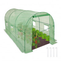 Veľký záhradný fóliovník XXL, zelený RD35881 4,5m x 2m x 2m