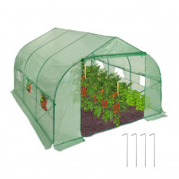 Veľký záhradný fóliovník XXL, zelený RD35880 3,5m x 2m x 3m