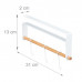 Vešiak pod policu RD2627, biely