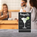 Sada 6 ks obojstranných akrylových stojanov na menu A5 RelaxDays RD10045491 Sada 6 ks obojstranných akrylových stojanov na menu A5 RelaxDays RD10045491