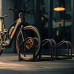 Kovový stojan na 3 bicykle Relaxdays RD10049504, antracitový