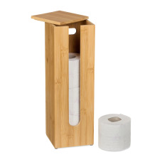 Bambusový zásobník na toaletný papier s vekom RelaxDays RD10048527