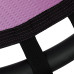 Kruhová záhradná hojdačka hniezdo Relaxdays RD10026651 – 80 cm, fialová