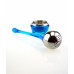 Čajové sitko s miskou SAGAFORM Tea Strainer, modré