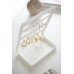 Stojanček na náušnice Yamazaki Tower Earring Stand, biely