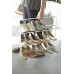 Stojan na topánky Yamazaki Tower Shoe Rack, široký / biely