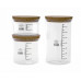 Dózy MODE Earl Storage Jar Set, 3ks Dózy MODE Earl Storage Jar Set, 3ks