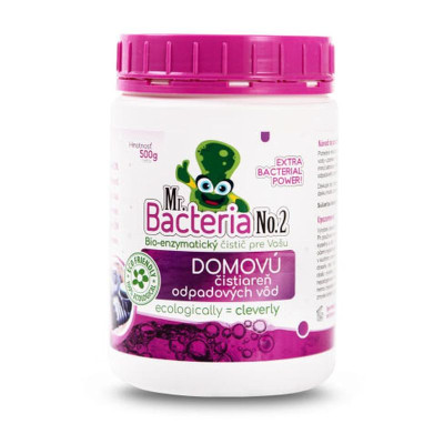 Aktivátor Mr.Bacteria No.2, do čističky odpadových vôd, 500 g Aktivátor Mr.Bacteria No.2, do čističky odpadových vôd, 500 g