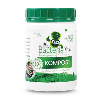 Aktivátor Mr.Bacteria No.4, do kompostu, 500 g Aktivátor Mr.Bacteria No.4, do kompostu, 500 g