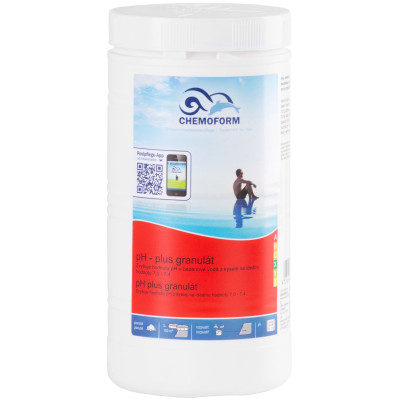 Prípravok do bazéna Chemoform 0802, pH plus, 1kg