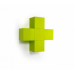 Nástenná krabička (uzatvorená) Qualy Pixel Cube, zelená