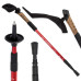 Nordic walking palice s korkovou rukoväťou červená, Verk 14010_CZE