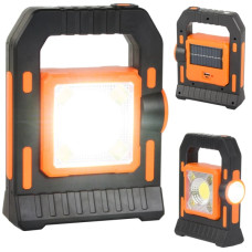 LED turistická baterka, solárna lampa, Verk 12290