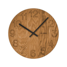Drevené hodiny OAK Vlaha VCT1125, 34cm Drevené hodiny OAK Vlaha VCT1125, 34cm